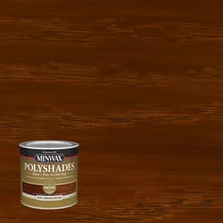 Minwax PolyShades Semi-Transparent Satin American Chestnut Oil-Based Stain and Polyurethane Finish 0