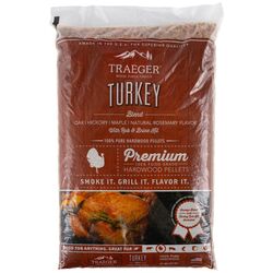 Traeger All Natural Turkey Blend Hardwood Pellets 20 lb