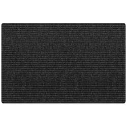 Multy Home Concord 36 in. L X 24 in. W Charcoal Indoor Polyester/Vinyl Nonslip Utility Mat