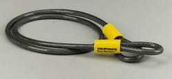 Master Lock 3/8 in. D X 48 in. L Vinyl Coated Steel Locking Cable