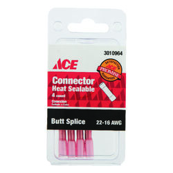 Ace Butt Connector Red 4 pk